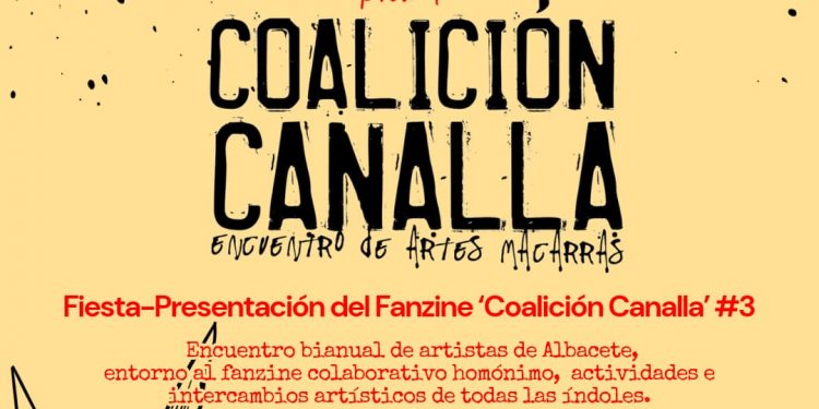Cartel evento COALICIÓN CANALLA