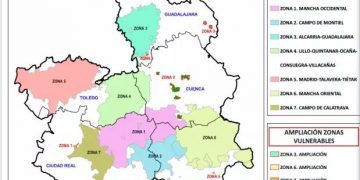 Zonas vulnerables de Castilla - La Mancha