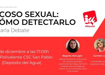 «Acoso sexual: como detectarlo» charla-debate de Izquierda Unida Albacete en el Deposito del Agua