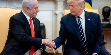 Donald Trum y Benjamín Netanyahu