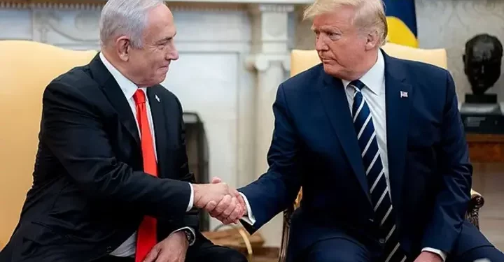 Donald Trum y Benjamín Netanyahu