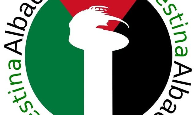 Logo de Albacete con Palestina