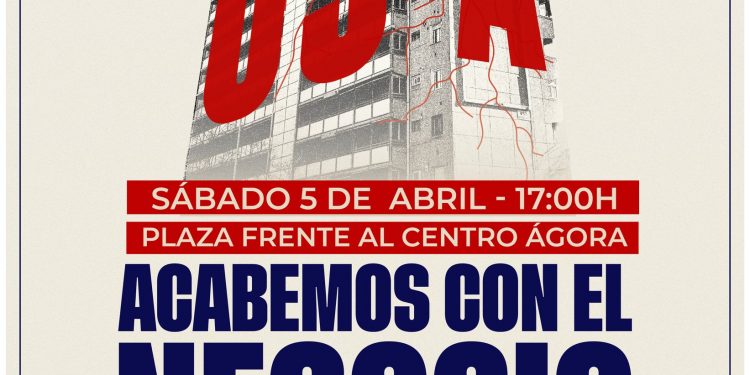 Cartel de Manifestación Albacete por la Vivienda