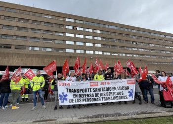Trabajadores de Daher y del transporte sanitario se movilizaron en Albacete por sus derechos