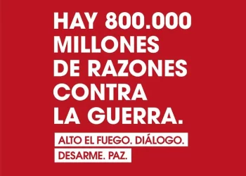 Cartel PCE contra la guerra