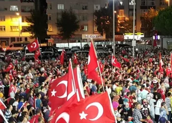Manifestación en Turquía