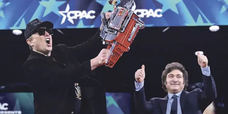 Foto de Trump y Musk