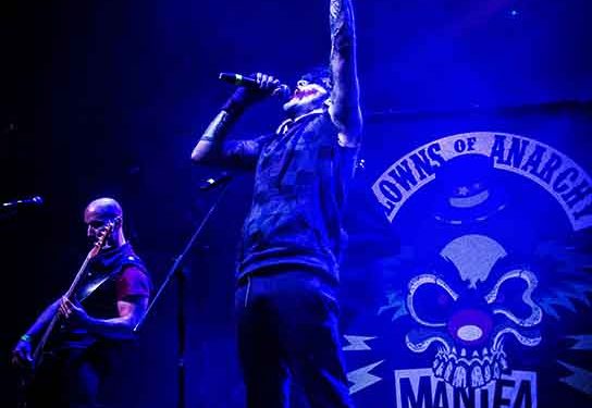 Manifa en un concierto en Villamalea