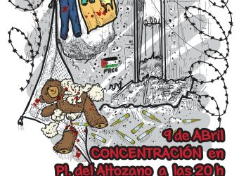 Albacete con Palestina convoca: ‘En Gaza no hay guerra, hay un genocidio’. Miércoles 9 de abril, concentración en el Altozano.