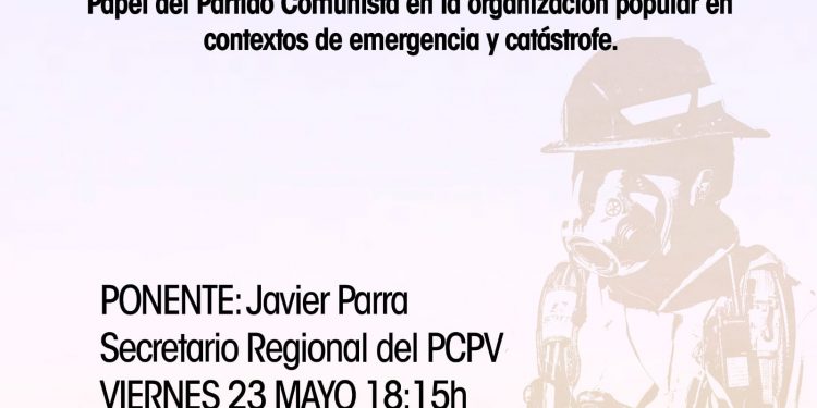 Acto en Albacete de Javier Parra. Experiencias de la DANA