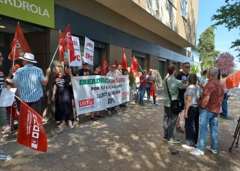 Los trabajadores de Iberdrola en la provincia de Albacete están en huelga