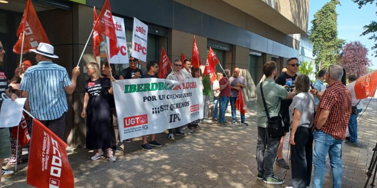 Los trabajadores de Iberdrola en la provincia de Albacete están en huelga