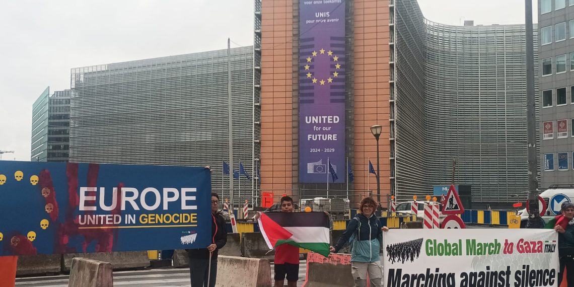 March to Gaza en Bruselas