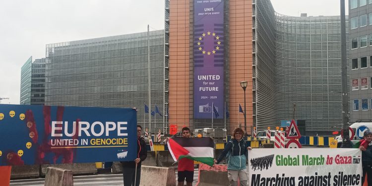 March to Gaza en Bruselas