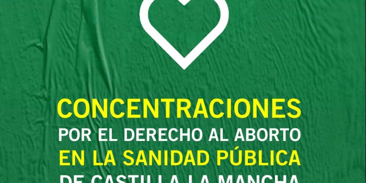 Convocan concentraciones en Castilla-La Mancha en defensa del derecho al aborto en la sanidad pública