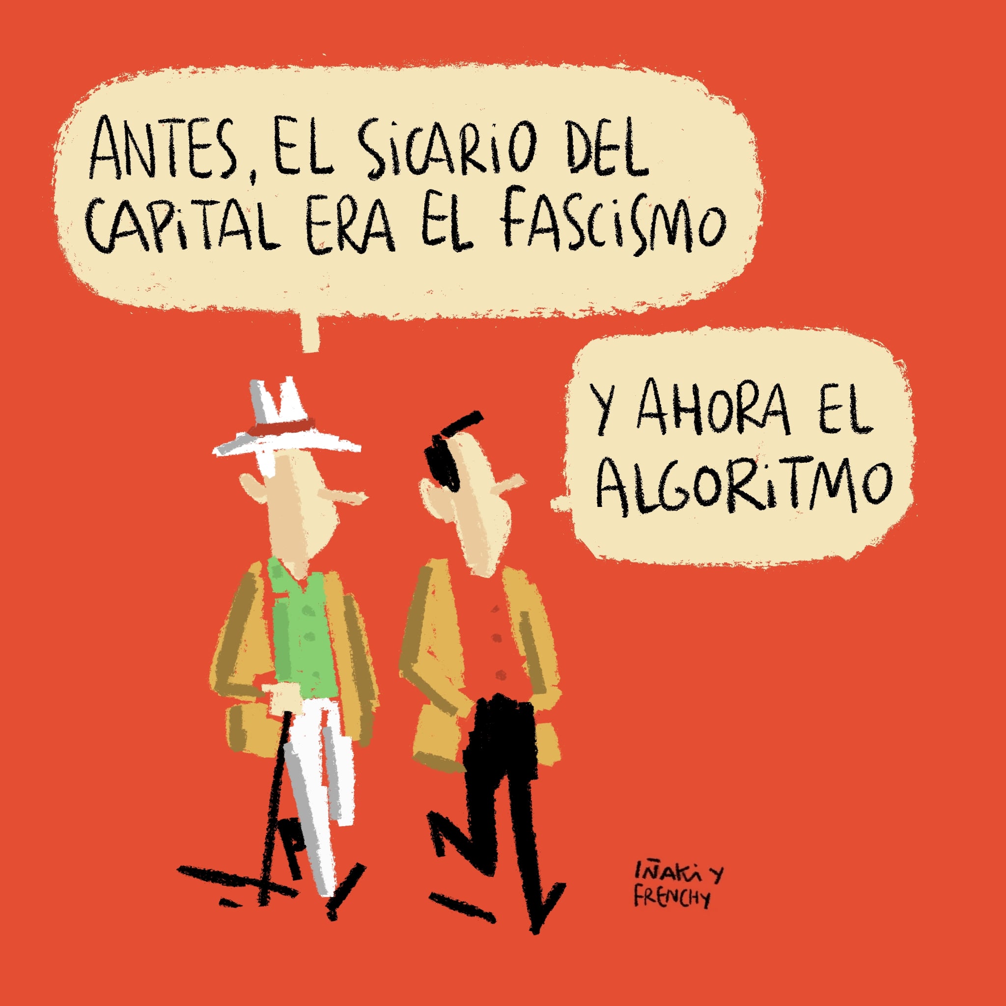 Viñeta de Iñaki y Frenchy