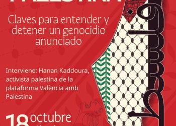 Villamalea este fin de semana: charla sobre Palestina y concentración antirracista