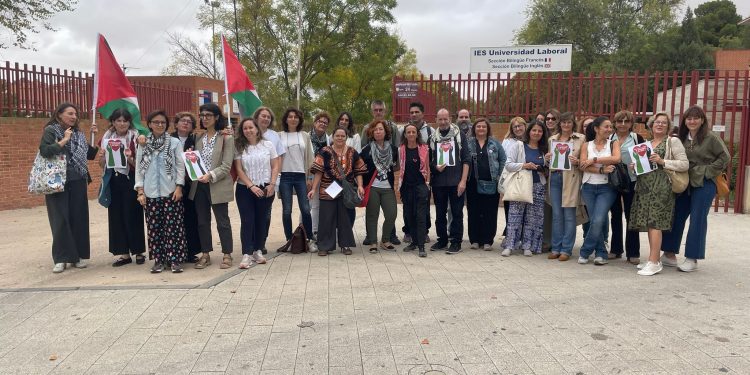 Docentes de Albacete inician concentraciones semanales contra el Genocidio en Palestina