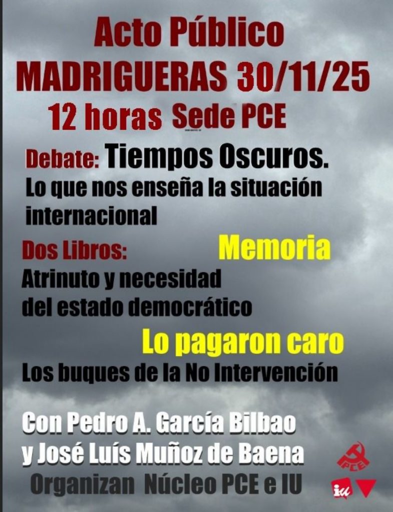 Acto PCE Madrigueras