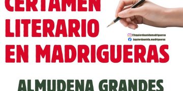 Certamen literario en Madrigueras Almudena Grandes