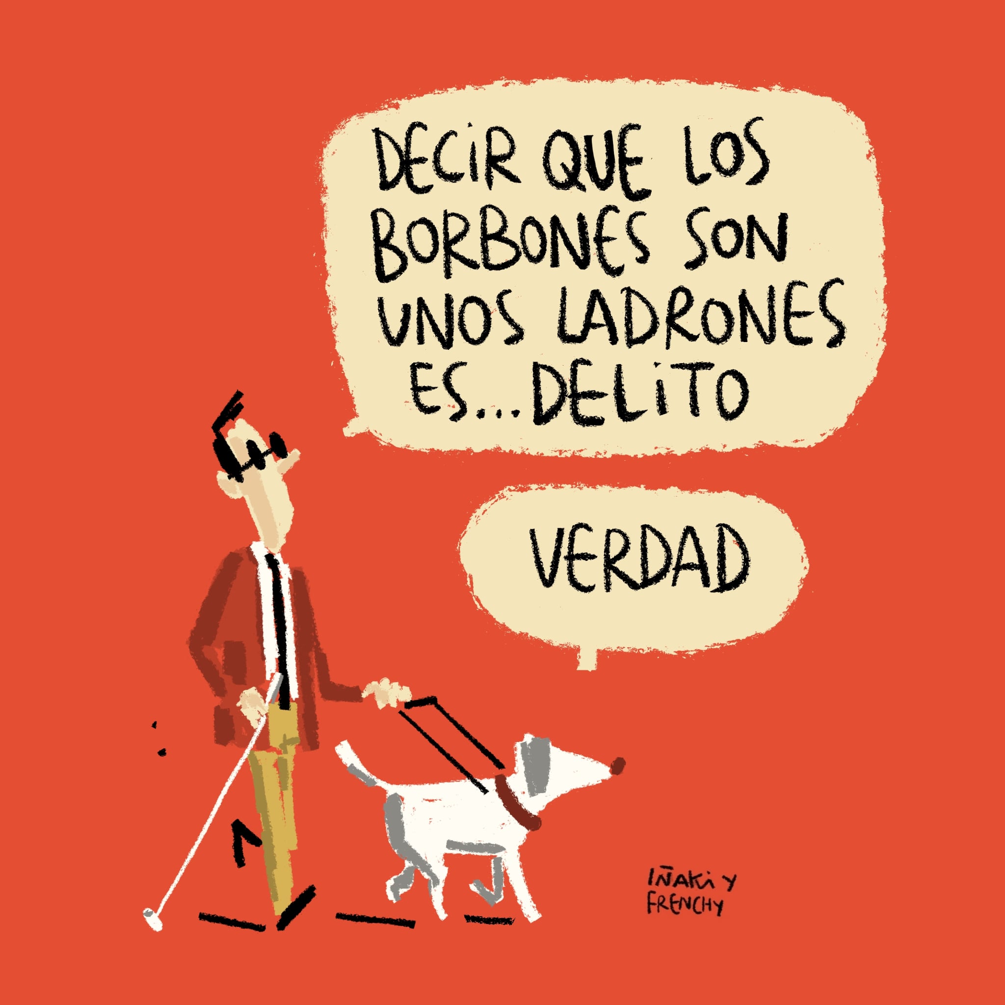 Viñeta de Iñaki y Frenchy Viñeta de Iñaki y Frenchy