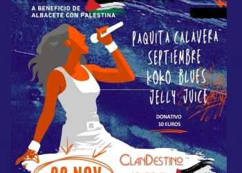 El Sororidad Music Festival 2025 de CCOO recaudará fondos para Albacete con Palestina