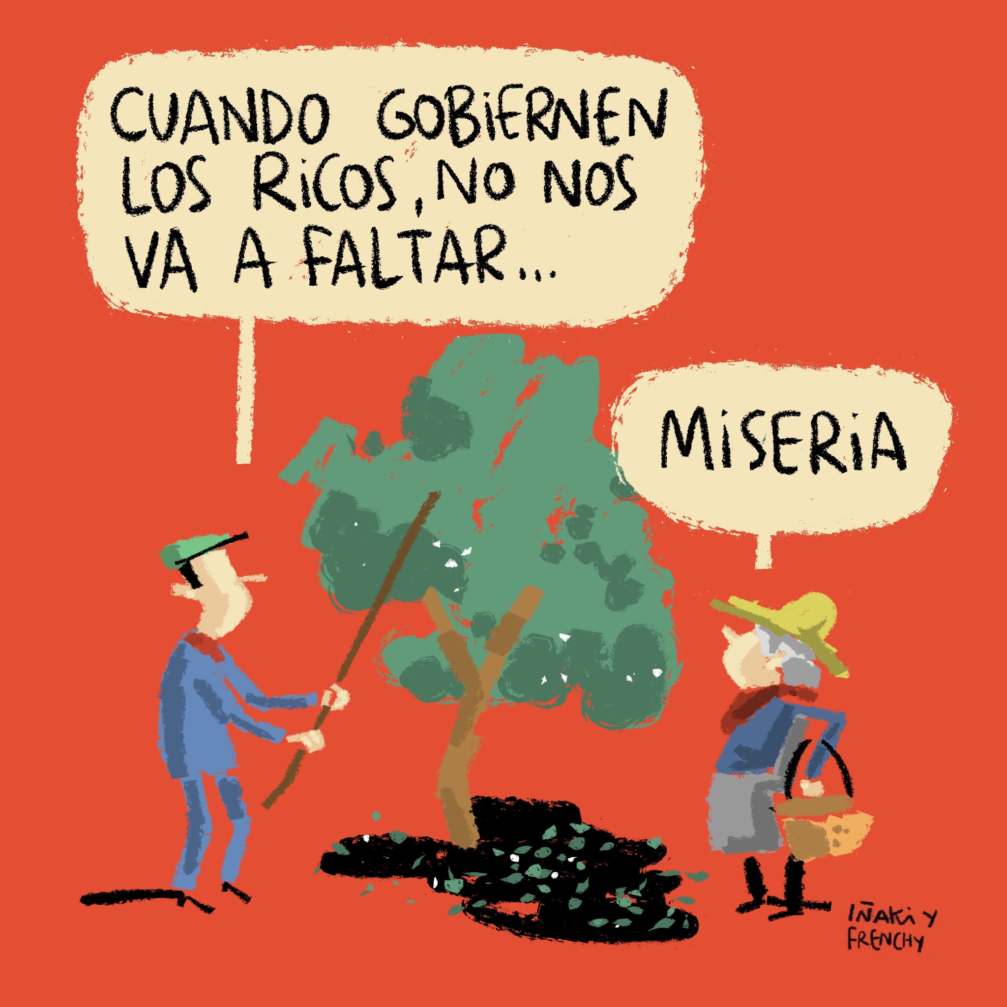 Viñeta de Iñaki y Frenchy