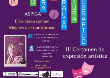 ASPIGA convoca el III Certamen de Expresión Artística por el 8M “Ellas abren camino”