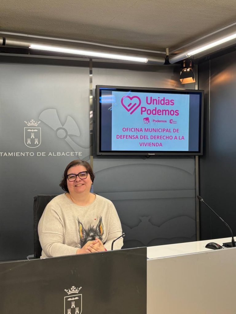 Nieves Navarro, concejala de Unidas Podemos Albacete