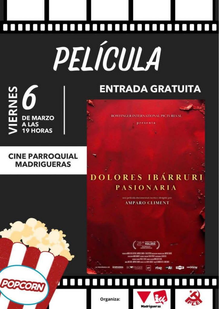 Madrigueras PCE 8M Dolores Ibárruri