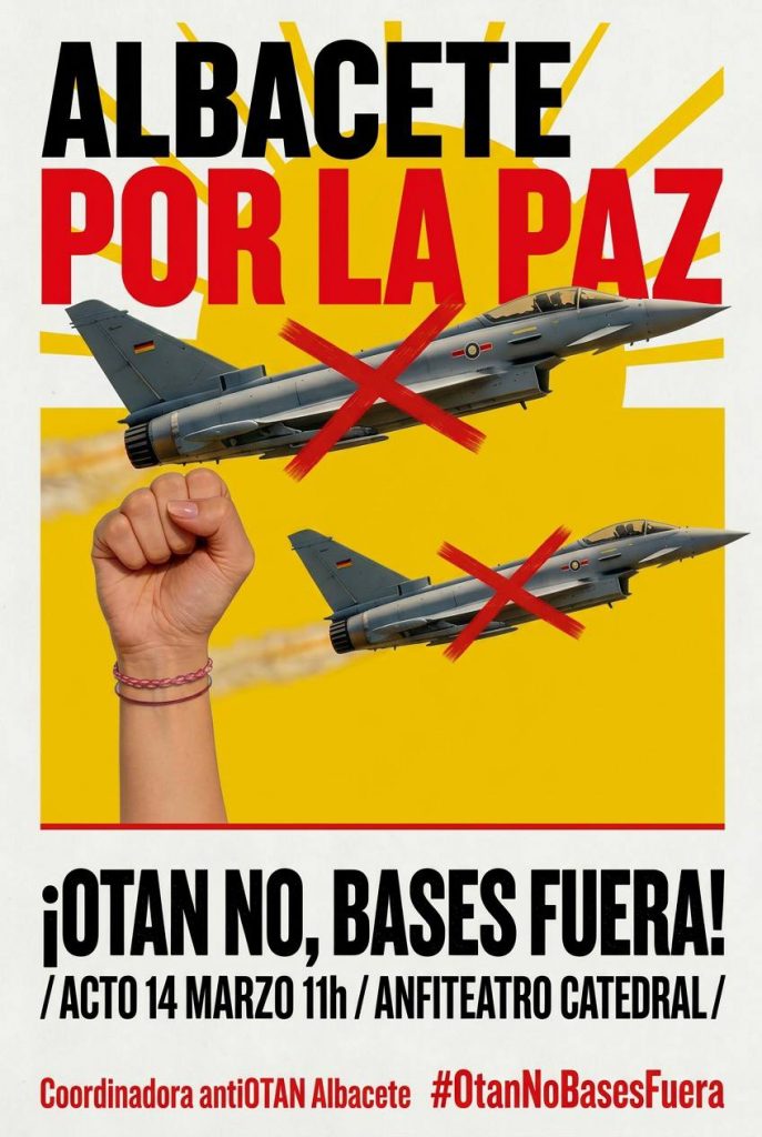 OTAN NO, BASES FUERA. Albacete
