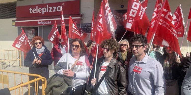 De los beneficios récord de Airbus a los impagos en Telepizza: Los trabajadores en Albacete se movilizan