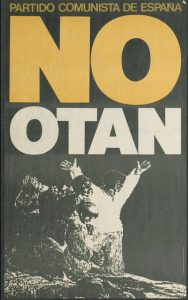 Cartel del PCE 1986 OTAN NO