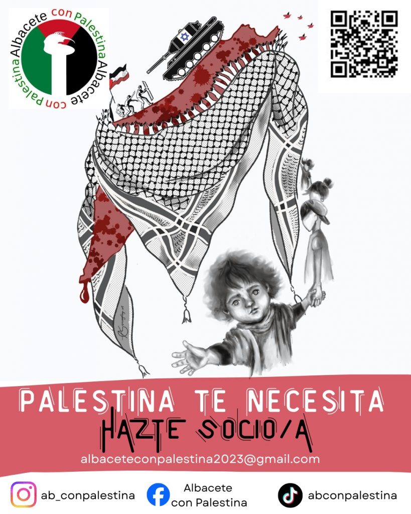 Campaña de socios de Albacete con Palestina