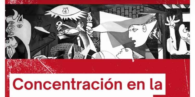 26 de marzo: «No a la guerra» en la Plaza del Altozano