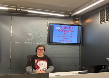 Unidas Podemos Albacete presento en el Pleno una moción por el “no a la guerra”