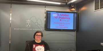 Unidas Podemos Albacete presento en el Pleno una moción por el “no a la guerra”