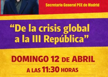 Acto republicano PCE en Madrigueras