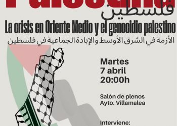 Lidón Soriano analizará en Villamalea las claves de Oriente Medio y el genocidio palestino